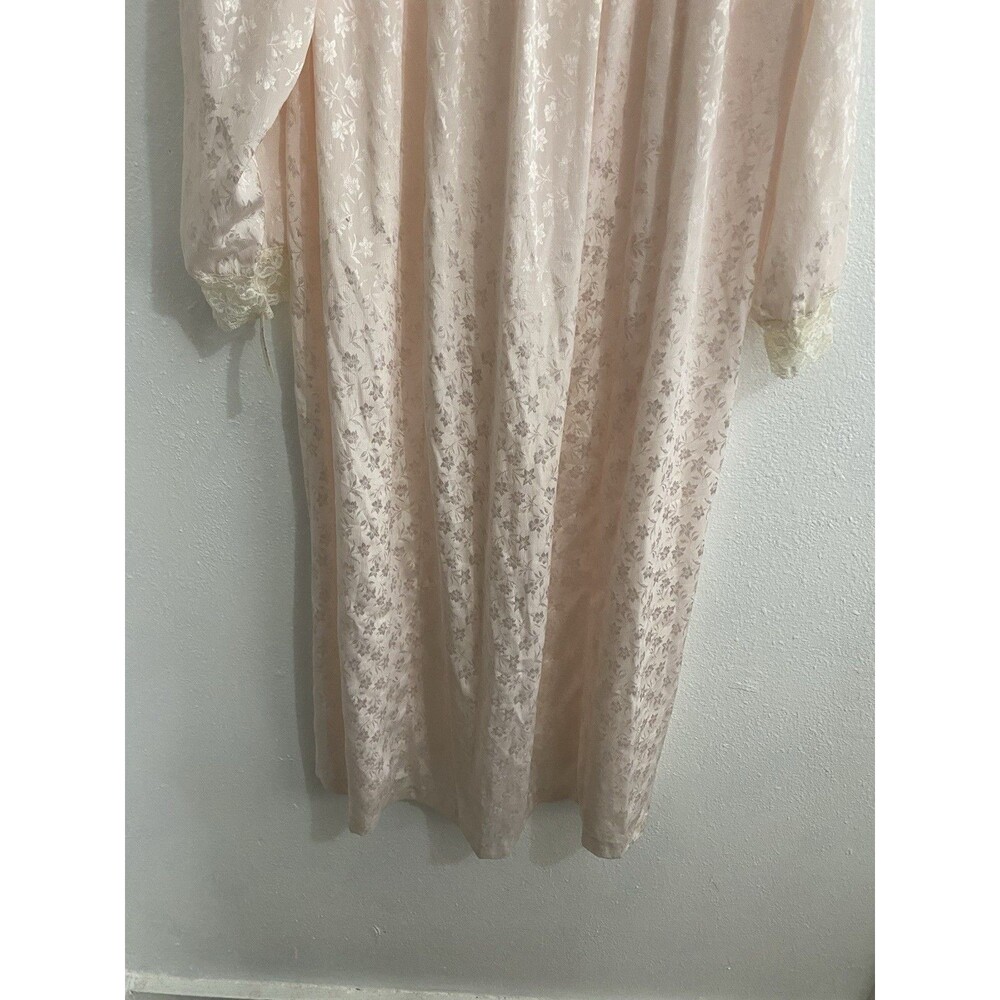 New Vintage Christian Dior Women’s Nightgown Pastel Pink M Neiman Marcus J31 - Picture 7 of 10